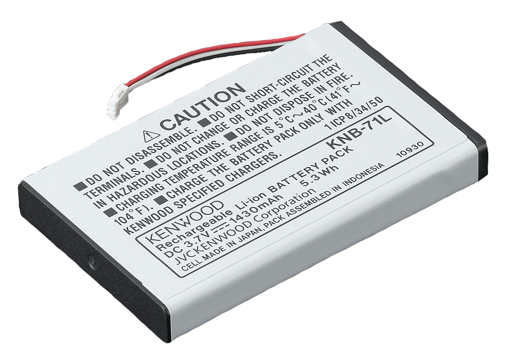 Kenwood KNB-71L – 1430mAh 锂离子电池